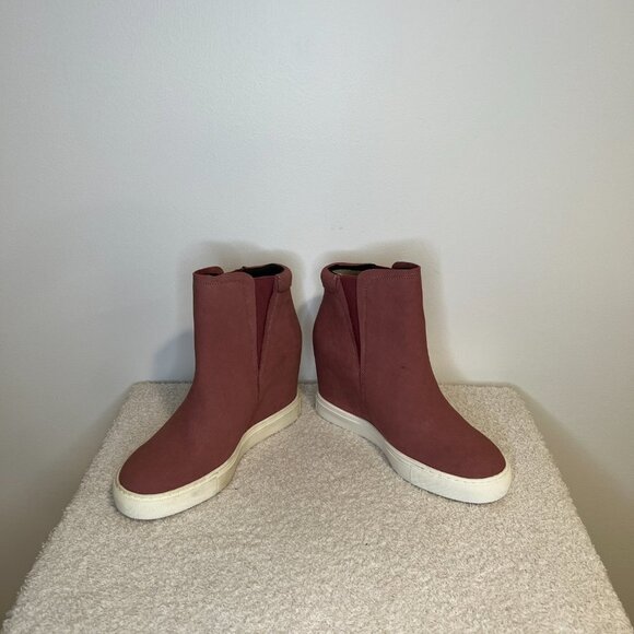 Kenneth Cole | Kam Wedge Sneaker | Pink - Picture 6 of 7